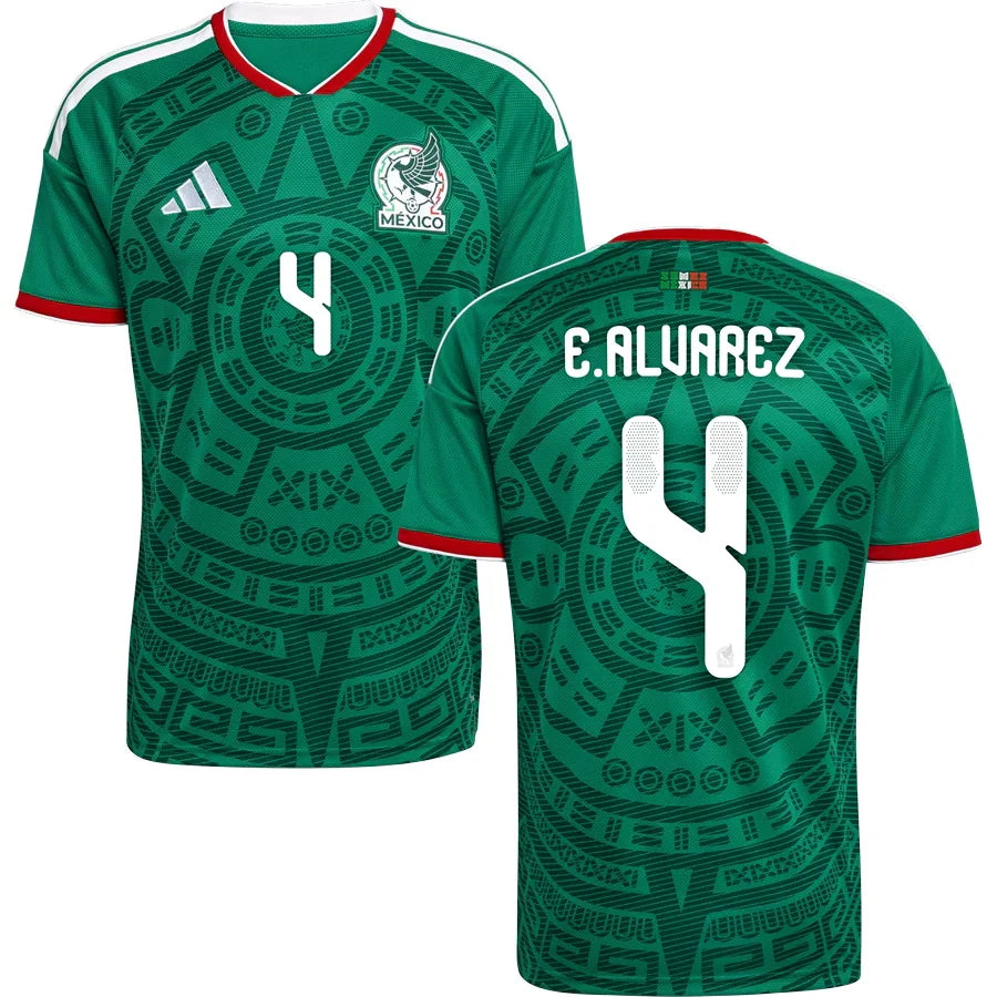 Edson Álvarez Mexico Home Jersey World Cup 2026 - Green