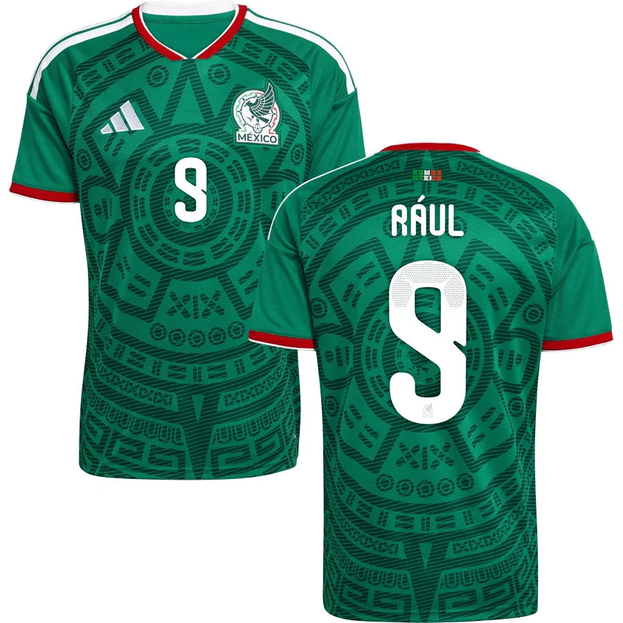 Raúl Jiménez Mexico Home Jersey World Cup 2026 - Green