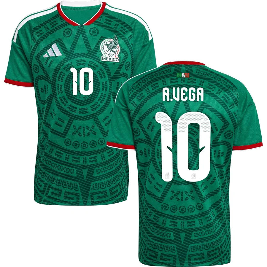 Alexis Vega Mexico Home Jersey World Cup 2026 - Green