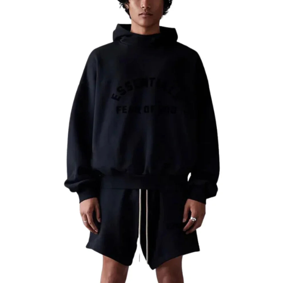 FearofGodEssentialsArchLogoHoodieJetBlack3