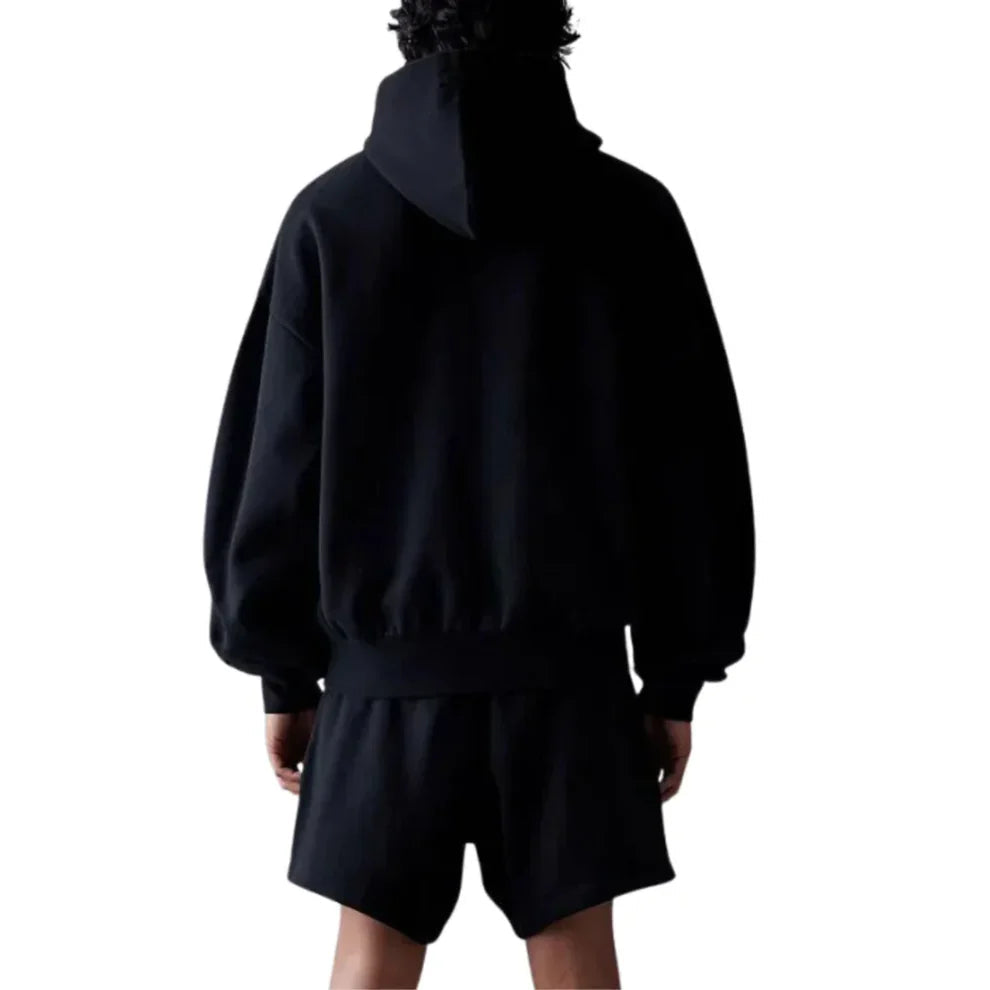 FearofGodEssentialsArchLogoHoodieJetBlack4