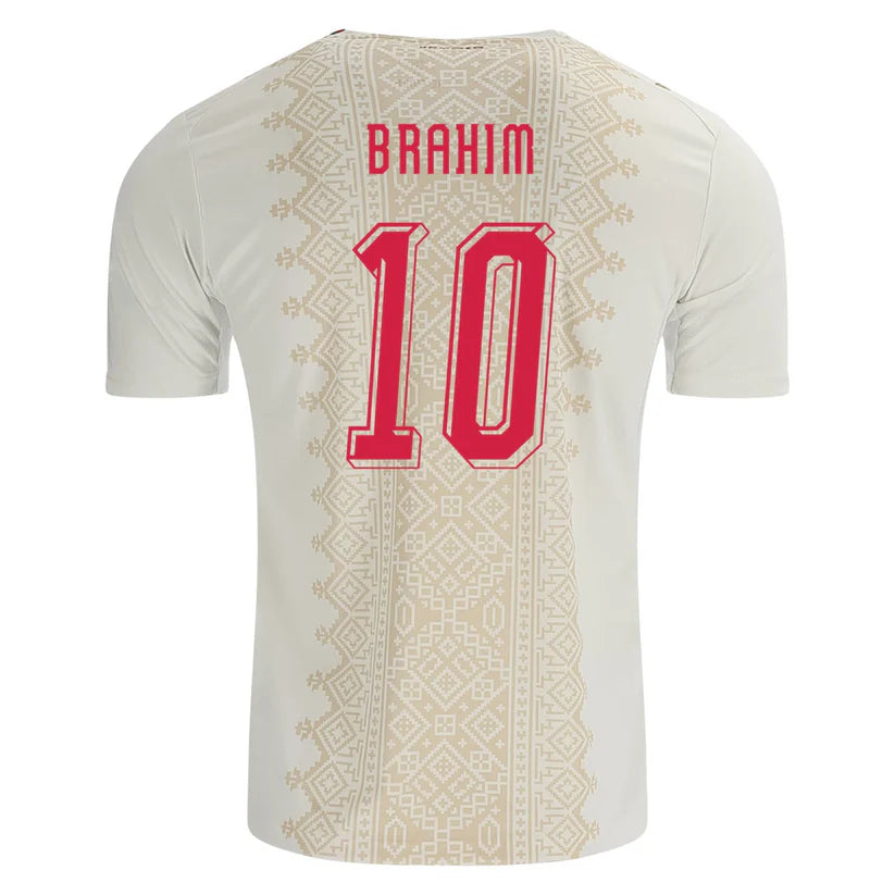 Brahim Díaz Morocco Away Jersey World Cup 2026 - White