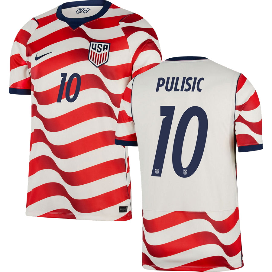 Christian Pulisic USMNT 2026 Home Jersey - White