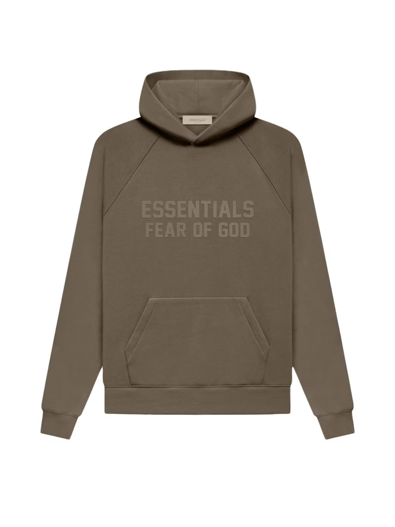 Fear of God Essentials Hoodie Wood