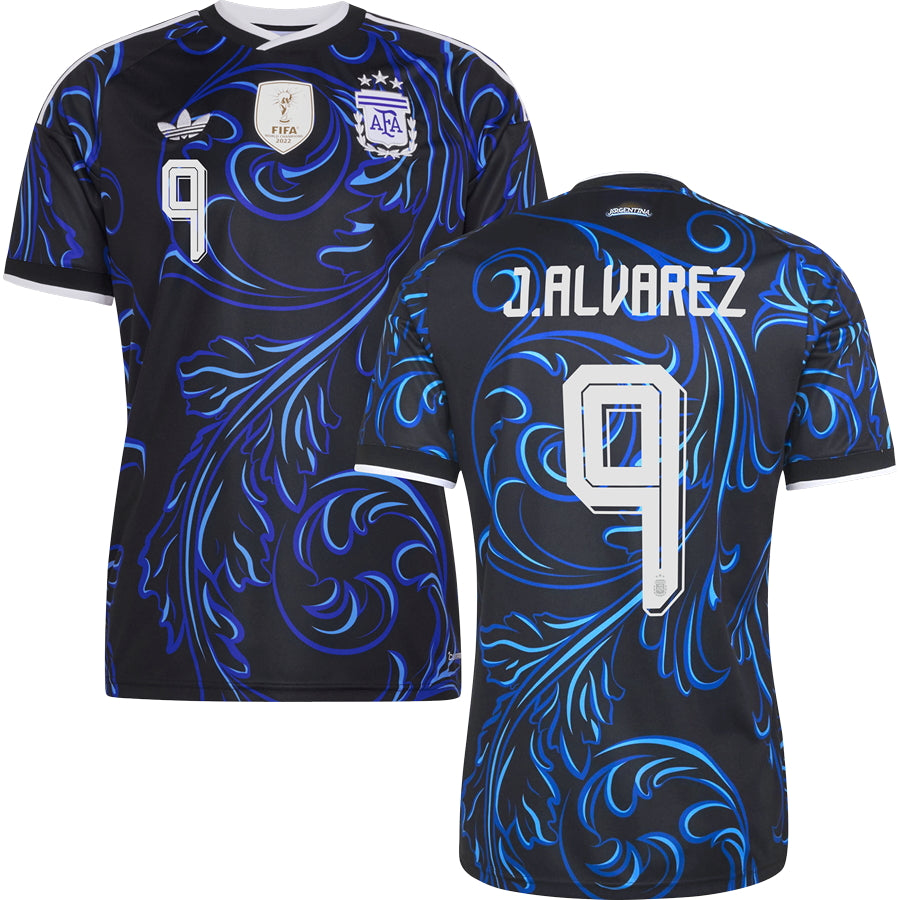 Julián Alvarez Argentina Away Jersey World Cup 2026 - Dark Blue