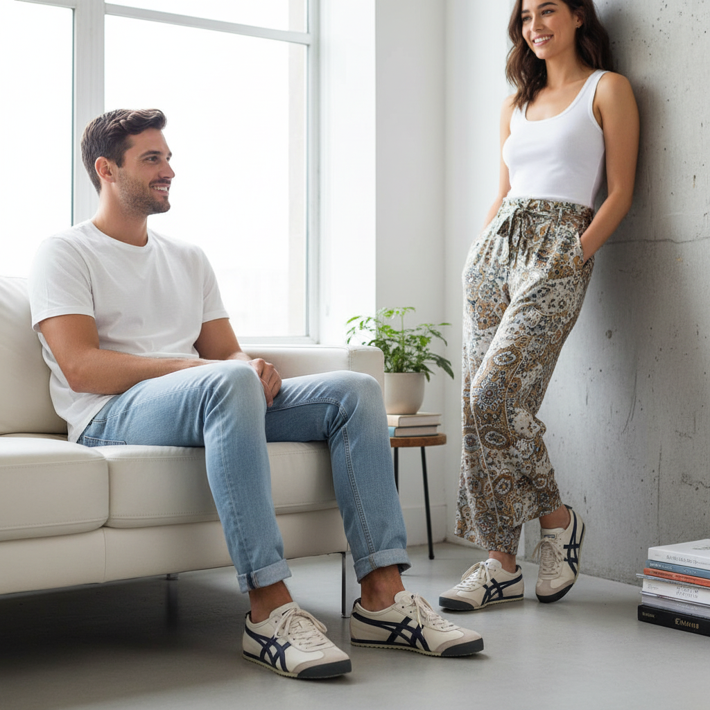 Onitsuka TigerMexico 66 Birch India ink Latte