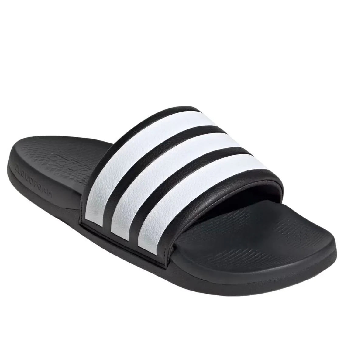 adidas Adilette Comfort 2.0 Slides Black White