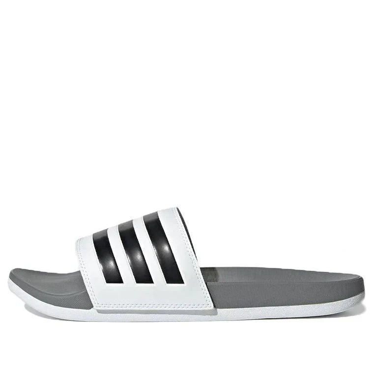 adidas Adilette Comfort Slide White Grey