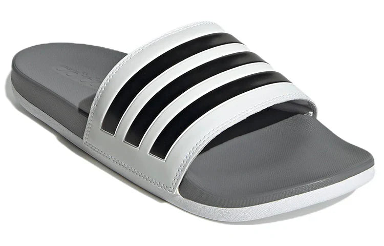 adidas Adilette Comfort Slide White Grey