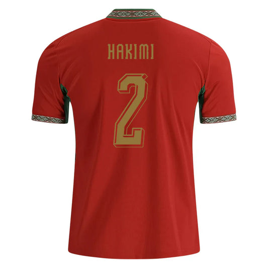 Achraf Hakimi Morocco Home Jersey World Cup 2026 - Red