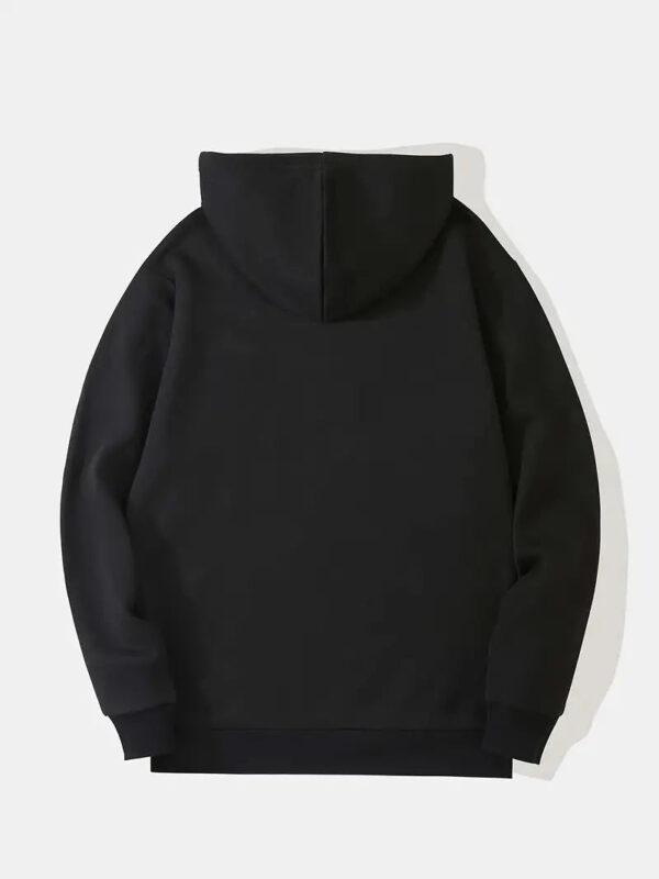 Basic Black Hoodie - Image 4