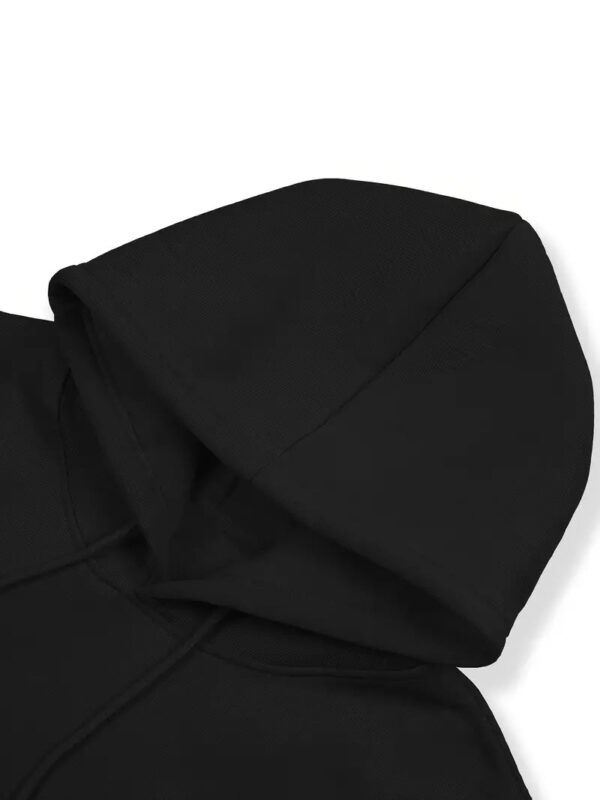 Basic Black Hoodie - Image 2
