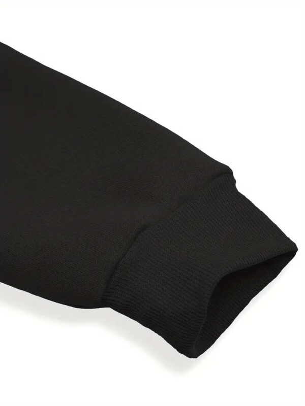 Basic Black Hoodie - Image 3