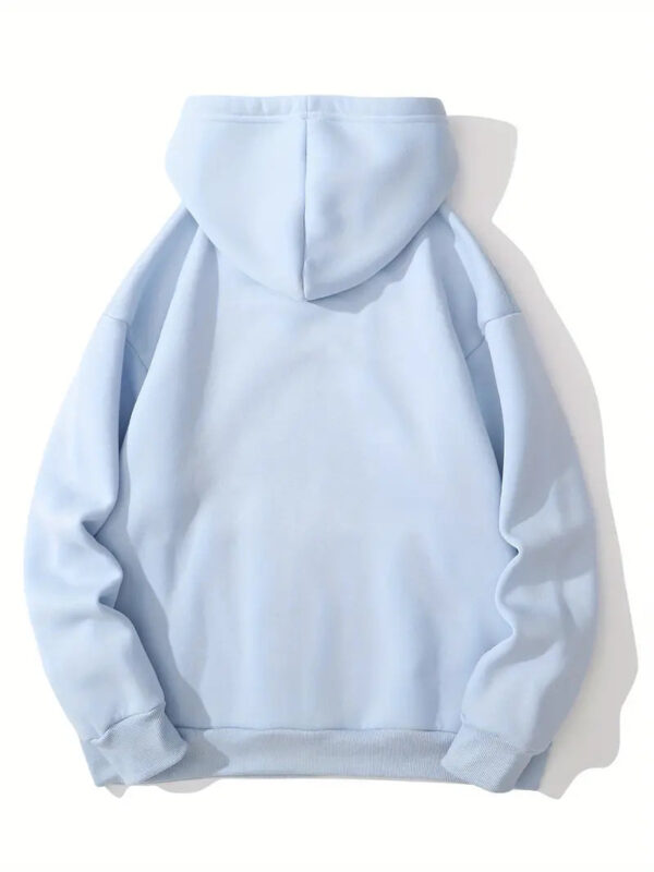Basic Duck Hoodie Blue - Image 6