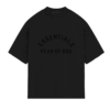 Fear of God Essentials Heavy Jersey Crewneck T-Shirt Jet Black
