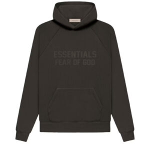 Fear of God Essentials Hoodie Off Black
