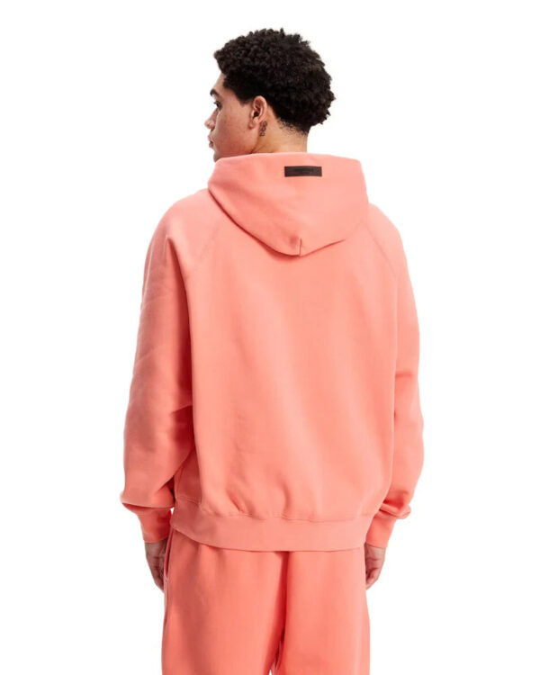 Fear of God Essentials Hoodie Coral - Image 3