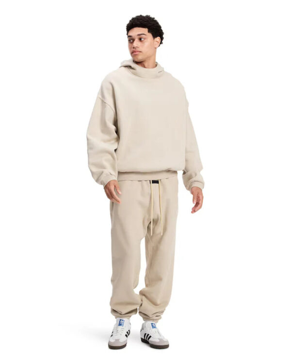 Fear of God Essentials Hoodie Core Silver Cloud (FW23) - Image 3