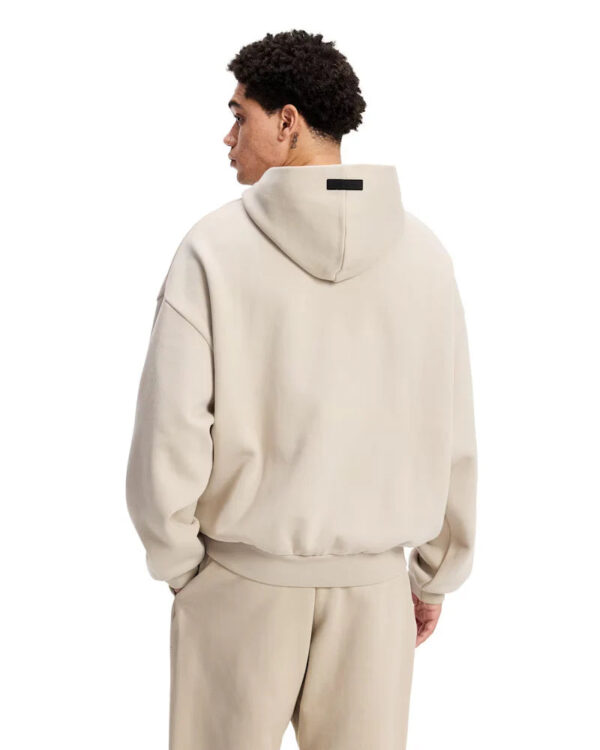 Fear of God Essentials Hoodie Core Silver Cloud (FW23) - Image 4