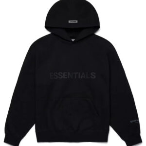 Fear of God Essentials Pullover Hoodie Applique Logo Dark Slate/Stretch Limo/Black